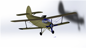 solidworks飞机模型 机械设计 3D模型