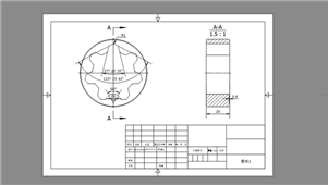 AutoCAD机械零件图纸3