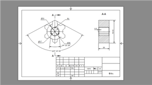 AutoCAD机械零件图纸5