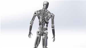 solidworks机器人骨架 3D模型