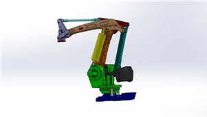 solidworks工业机械手臂 3D模型