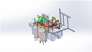solidworks机械设备压缩机三维模型