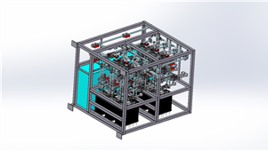 solidworks机械设计CEDI超纯水三维模型
