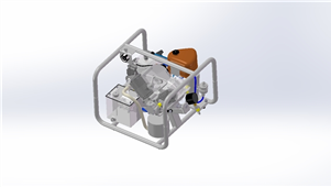 solidworks机械设计潜水泵压缩机三维设备