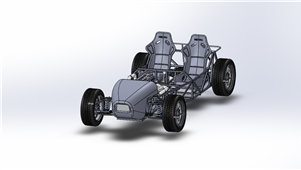 赛车发动机三维模型solidworks设计