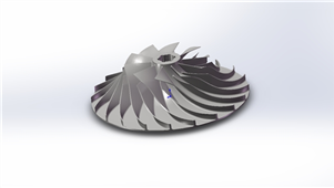 旋转涡轮发动机3D模型图纸 solidworks设计