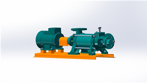 Solidworks机械设备水泵三维模型