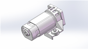 Solidworks机械设备内齿轮泵三维模型