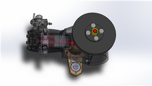 Solidworks机械设备引擎发动机三维模型