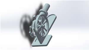 Solidworks机械设备斯特林发动机三维模型