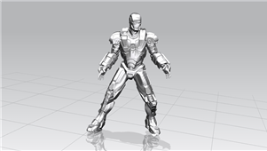 UG-NX机械设备钢铁侠3D模型