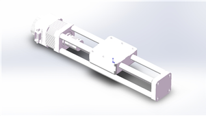 Solidworks机械设备线性模组CNC运动机构三维模型
