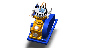Solidworks机械设备GZ70系列隔膜压缩机三维模型