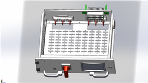 Solidworks机械设备MNS新型机柜三维模型