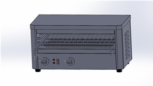 Solidworks机械钣金烤箱三维模型