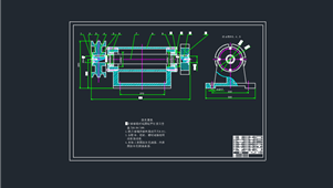 CAD机械图纸铣刀头装配图
