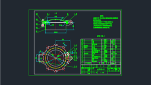 CAD机械图纸人孔图集HG21597DN450-2