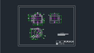 CAD机械图纸箱体类箱体（1）