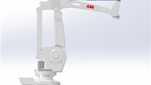 solldworks非标设备ABB工艺机器人IRB660
