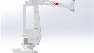 solldworks非标设备ABB工艺机器人IRB660